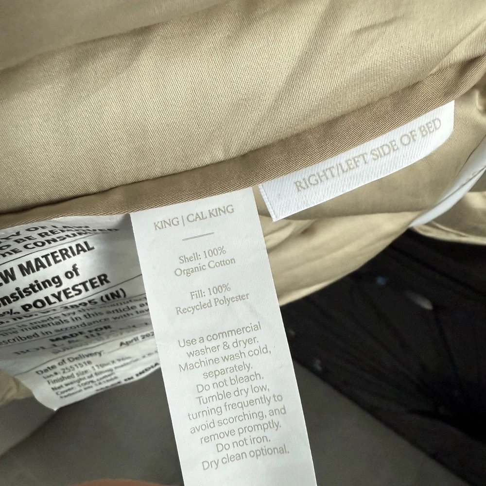 Boll & Branch NWT Signature Comforter & Shams🔥No Offer Item🔥